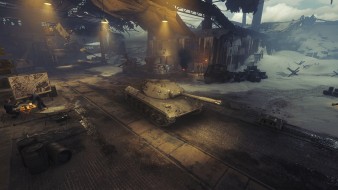 Новый ангар «Hangar Battle Royale» под событие «Стальной охотник» World of Tanks