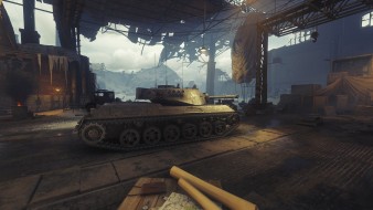 Новый ангар «Hangar Battle Royale» под событие «Стальной охотник» World of Tanks