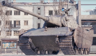 Обзор на танк E 75 TS из новогодних коробок World of Tanks