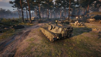 Шведский акционный танк UDES 03 Alt 3 в World of Tanks