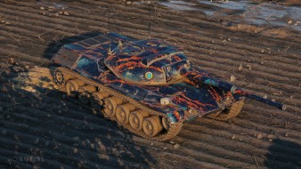 Стиль «Океан лавы» в обновлении 1.7.1 World of Tanks