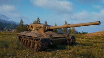 Скриншоты HD модели Concept 1B в World of Tanks
