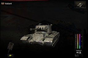 Новый премиум танк Valiant на супертесте World of Tanks