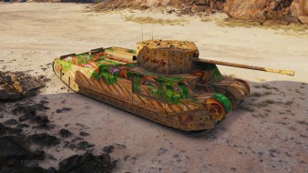 Новый стиль «Хот-TOG» для танка TOG II* в World of Tanks