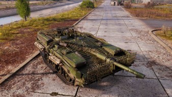 Историчный 3D-стиль «Хель» на танк Strv 103B из патча 1.9.1 World of Tanks