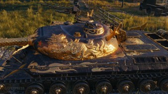 Золотой танк WZ-111 QL в World of Tanks, + мод на замену модели WZ-111 model 5A