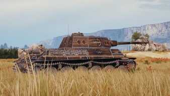 Стиль «Эрзац-броня» для танка Škoda T 40 в World of Tanks