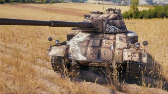 Стиль «Шоколадный мишка» для танка Panzer 58 в World of Tanks