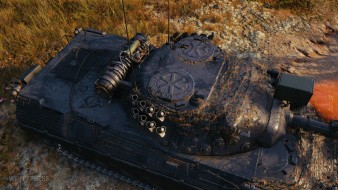 Новый 3D-стиль «Блицлихт» на танк Leopard 1 из ивента «Мирный-13» в World of Tanks