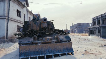 3D-стиль «Маленький Барт» на Conqueror Gun Carriage в обновлении 1.11 World of Tanks