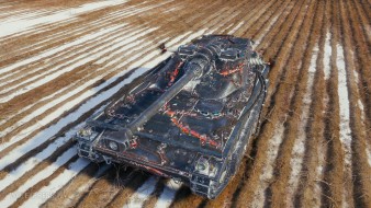 3D-стиль «Живая сталь» на UDES 15/16 из зимнего обновления 1.11 в World of Tanks