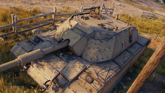 Разработчики сменили название танка Progetto C45 mod. 71 на Bisonte C45 в World of Tanks