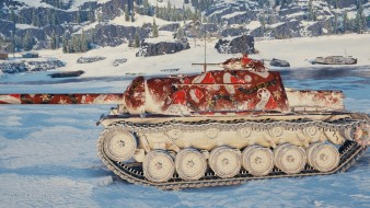 Камуфляж «Батальон "Красный колпак"» из декабрьского патча 1.11 в World of Tanks