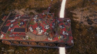 Стиль «Пандамагия» из Новогоднего наступления 2021 в World of Tanks