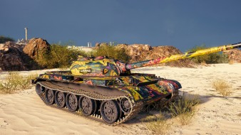 2D-стиль «LeBwa наградной» в Битве блогеров 2021 World of Tanks