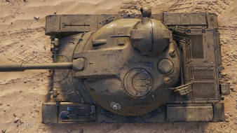 Финальная модель танка ASTRON Rex 105 mm в World of Tanks
