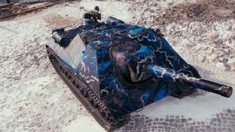 2D-стиль «Охотник за молниями» для Ваффентрагера 2022 в World of Tanks