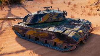 Камуфляж «Многоцветный латунный» для Ваффентрагера 2022 в World of Tanks