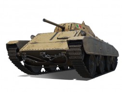 Change of M16/43 Carro Celere Sahariano performance in the World of Tanks supertest