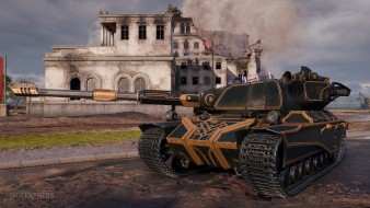 Вымышленный 3D-стиль «Юпитер Фульгур» на Super Conqueror в Мире танков