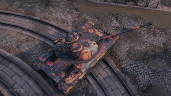 2D-стиль «Наша игра (ночь)» для Мира танков