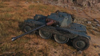 Танк Panhard EBR 40 ter для режима «Шквальный огонь» WOT