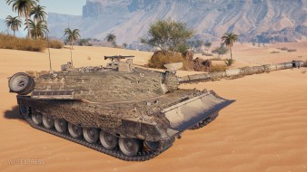 Историчный 3D-стиль «Шпинне» для Kampfpanzer 07 P(E) в Мире танков