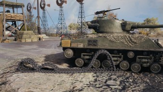 Историчный 3D-стиль «NewOnBoarding» для M4A3E8 Sherman в Мире танков