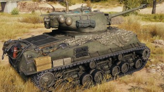 Историчный 3D-стиль «NewOnBoarding» для M4A3E8 Sherman в Мире танков