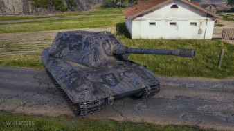 Настраиваемый 2D-cтиль «Небесный скакун (лазурный)» для соревновательного режима "Натиск" в Мире танков