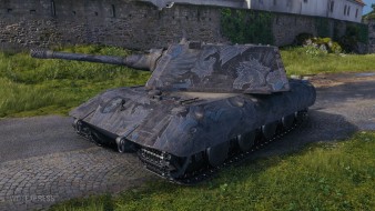 Настраиваемый 2D-cтиль «Небесный скакун (лазурный)» для соревновательного режима "Натиск" в Мире танков