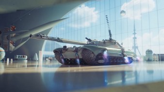 3D-стиль на К-91 (СТ) из 12 сезона Боевого пропуска в Мире танков