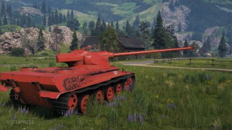 2D-стиль «Красный кабриолет» в Мире танков