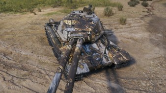 Настраиваемый 2D-cтиль «Огненный волк» для режима Натиск в Мире танков