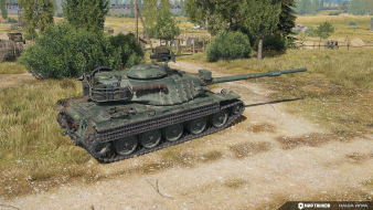 3D-стиль «Хэлдайвер» для танка T95E6 в Мире танков