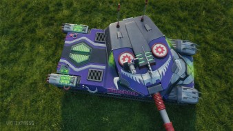 3D-стиль «Шреддермобиль» для BZ-75 в World of Tanks