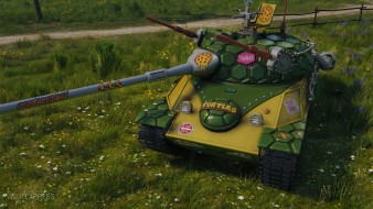 3D-стиль «Боевой фургон» для TVP T 50/51 в World of Tanks