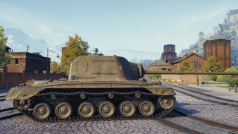ПТ-САУ Burza из обновления 1.24.1 в World of Tanks