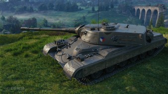 Танк Vz. 58 Medvěd из обновления 1.25 в World of Tanks