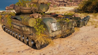 Новый премиум танк Churchill Crocodile в World of Tanks