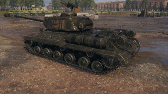 ИС-2М (ТТ-7, СССР, прем) в патче 1.1 World of Tanks