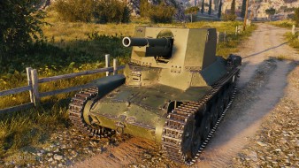 Скриншоты танка Ho-Ni II из обновления 1.27 в World of Tanks