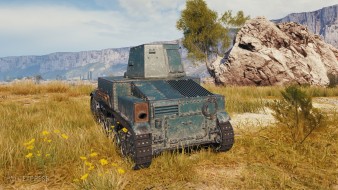 Скриншоты танка AMR P.103 из обновления 1.27 в World of Tanks