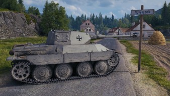 Скриншоты танка Pz. 38 (K) из обновления 1.27 в World of Tanks