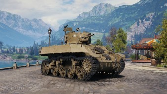 Скриншоты танка M3A3 Stuart из обновления 1.27 в World of Tanks