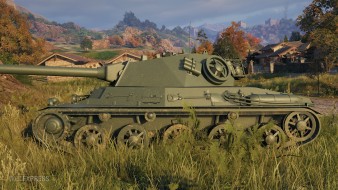 Шведский премиум танк Lansen C на супертесте World of Tanks