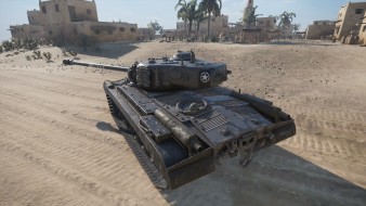 Барабанный Т32 на консольной версии World of Tanks