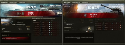 Изменение окна Результаты боя в обновлении 1.4.1 World of Tanks