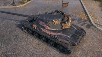 3D-стиль «Волки Одина» для премиум танка Lansen C в World of Tanks