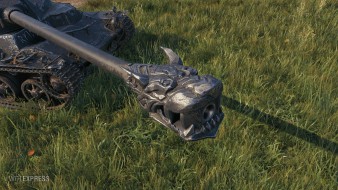 3D-стиль «Волки Одина» для премиум танка Lansen C в World of Tanks